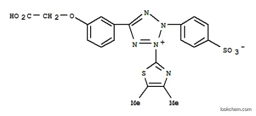 2H-Tetrazolium,5-[3-(carboxymethoxy)phenyl]-3-(4,5-dimethyl-2-thiazolyl)-2-(4-sulfophenyl)-,inner salt