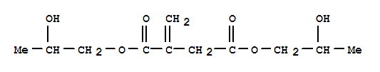 Butanedioic acid,2-methylene-, 1,4-bis(2-hydroxypropyl) ester
