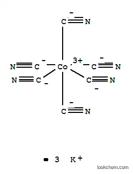 Molecular Structure of 13963-58-1 (Potassium hexacyanocobaltate(III))