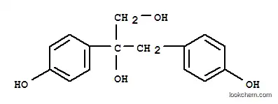 Molecular Structure of 139755-03-6 (2,3-bis(4-hydroxyphenyl)propane-1,2-diol)