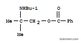 Molecular Structure of 14055-89-1 ([2-methyl-2-(2-methylpropylamino)propyl] benzoate)