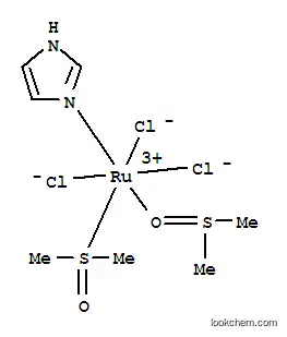 Trichlorobis(dimethylsulfoxide)imidazoleruthenium(III)