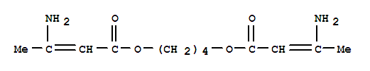 3-Amino-2-butenoic acid (1,4-butanediyl) ester