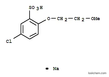 5-CHLORO-2-(2-METHOXYETHOXY)-BENZENE SULFONIC ACID SODIUM