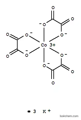 Molecular Structure of 14239-07-7 (COBALT POTASSIUM OXALATE)