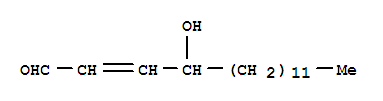 (E)-4-HYDROXYHEXADEC-2-ENALCAS