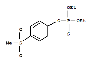 diethoxy-(4-methylsulfonylphenoxy)-sulfanylidene--phosphane