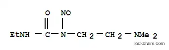 Molecular Structure of 142713-74-4 (N,N-dimethylaminoethylnitrosoethylurea)