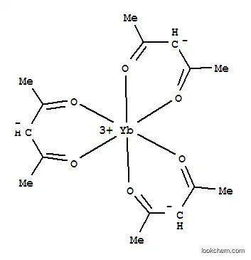 Molecular Structure of 14284-98-1 (YTTERBIUM (III) 2,4-PENTANEDIONATE)