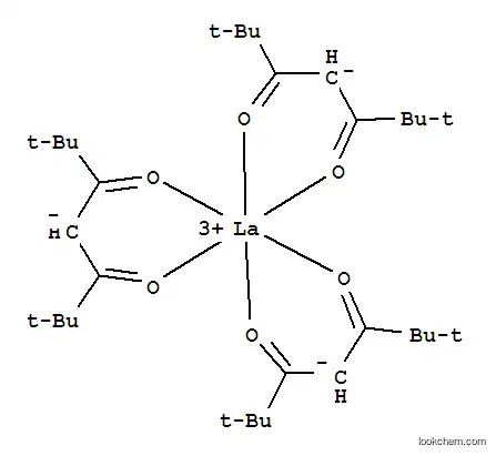 Molecular Structure of 14319-13-2 (Bis(2,2,6,6-tetramethyl-3,5-heptanedionato)lead(ii))