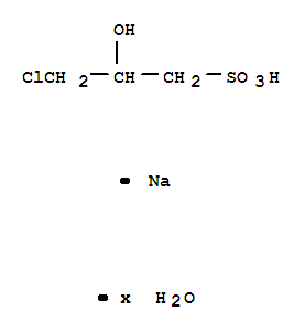 Sodium 3-chloro-2-hydroxypropanesulphonate hemihydrate