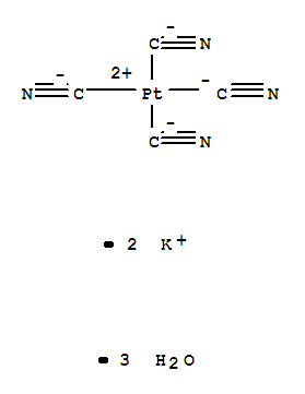 Potassium tetracyanoplatinate(II) trihydrate