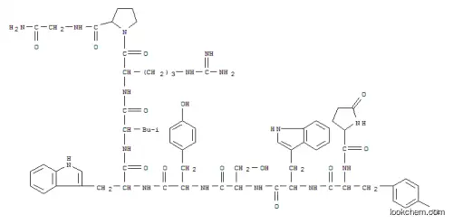 Molecular Structure of 143873-63-6 (LHRH, 4-ClPhe(2)-Trp(3,6)-)