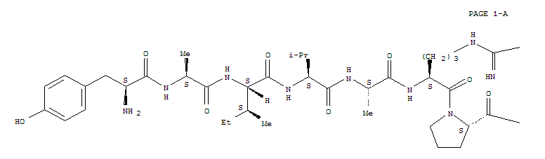 L-Phenylalaninamide,L-tyrosyl-L-alanyl-L-isoleucyl-L-valyl-L-alanyl-L-arginyl-L-prolyl-L-arginyl-(9CI)