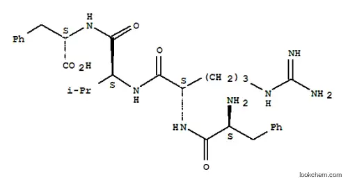 Molecular Structure of 144548-33-4 (phenylalanyl-arginyl-valyl-phenylalanine)