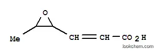 Molecular Structure of 145374-95-4 (4,5-EPOXY-2-HEXENOICACID)