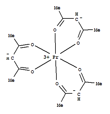 Praseodymium (III) 2,4-pentanedionate cas  14553-09-4