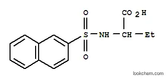 Molecular Structure of 145730-98-9 (2-(NAPHTHALENE-2-SULFONYLAMINO)-BUTYRIC ACID)