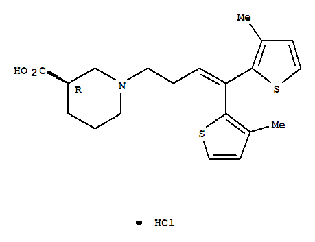 Tiagabine hydrochloride cas  145821-59-6