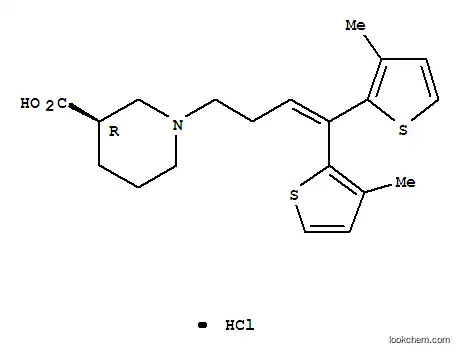 Molecular Structure of 145821-59-6 (Tiagabine hydrochloride)