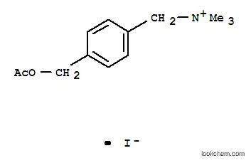 Molecular Structure of 145832-34-4 (4-acetoxymethyl-N,N,N-trimethylbenzenemethanaminium)