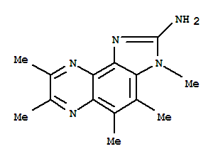 3H-Imidazo[4,5-f]quinoxalin-2-amine,3,4,5,7,8-pentamethyl-