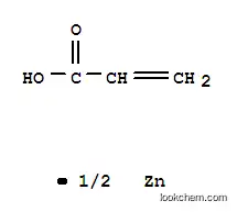 Molecular Structure of 14643-87-9 (Zinc acrylate)
