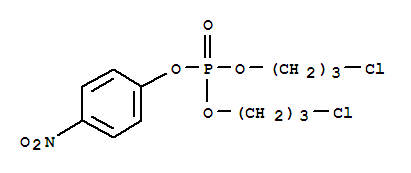 Phosphoric acid,bis(3-chloropropyl) 4-nitrophenyl ester