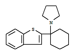 1-(1-(Benzo[b]thiophen-2-yl)cyclohexyl)pyrrolidine