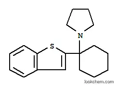 Molecular Structure of 147299-15-8 (1-(1-(2-benzo(b)thienyl)cyclohexyl)pyrrolidine)