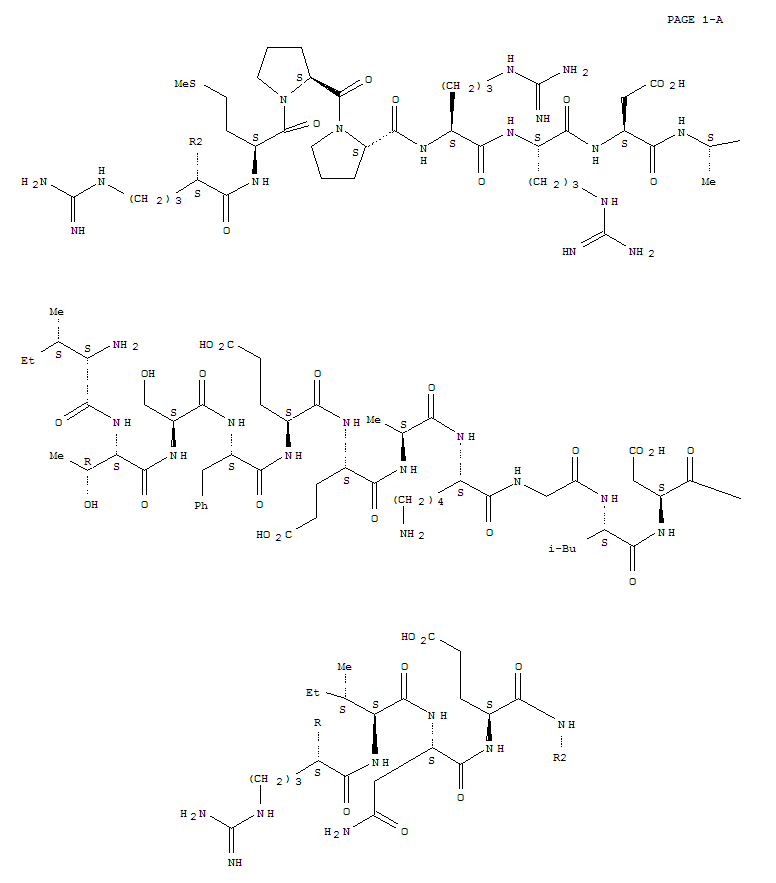 L-Proline,L-isoleucyl-L-threonyl-L-seryl-L-phenylalanyl-L-a-glutamyl-L-a-glutamyl-L-alanyl-L-lysylglycyl-L-leucyl-L-a-aspartyl-L-arginyl-L-isoleucyl-L-asparaginyl-L-a-glutamyl-L-arginyl-L-methionyl-L-