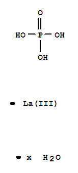 Lanthanum trihydrogen phosphate hydrate