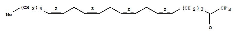 AACOCF3;1,1,1-Trifluoro-6Z,9Z,12Z,15Z-heneicosateraen-2-one