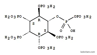 Molecular Structure of 149714-25-0 (diphosphoric acid, mono[(1alpha,2beta,3alpha,4alpha,5alpha,6beta)-2,3, 4,5,6-pentakis(phosphonooxy)cyclohexyl] ester)