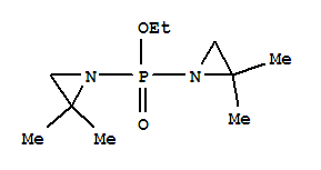 Phosphinic acid,bis(2,2-dimethyl-1-aziridinyl)-, ethyl ester (8CI,9CI)