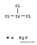 Molecular Structure of 14996-61-3 (Iridium(III) chloride hydrate)