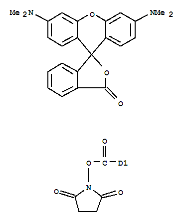 5(6)-Carboxytetramethylrhodamine succinimidyl ester