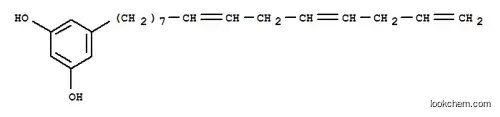 Molecular Structure of 15071-61-1 (5-(8,11,14-pentadecatrienyl)resorcinol)