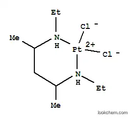 Molecular Structure of 151436-58-7 (dichloro(N,N-diethyl-2,4-pentanediamine)platinum(II))
