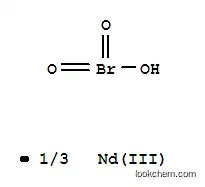 Molecular Structure of 15162-92-2 (neodymium tribromate)