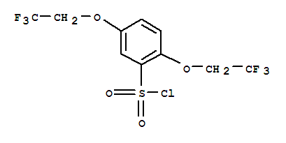 2,5-Bis(2,2,2-trifluoroethoxy)benzenesulfonyl chloride