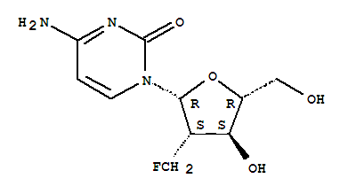 1-(2-DEOXY-2-C-FLUOROMETHYLARABINOFURANOSYL)CYTOSINECAS