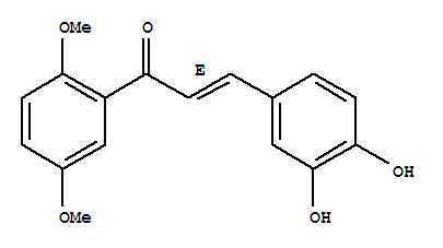 2-Propen-1-one,3-(3,4-dihydroxyphenyl)-1-(2,5-dimethoxyphenyl)-, (2E)-