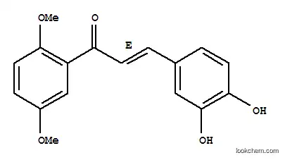 Molecular Structure of 152809-88-6 (2',5'-dimethoxy-3,4-dihydroxychalcone)