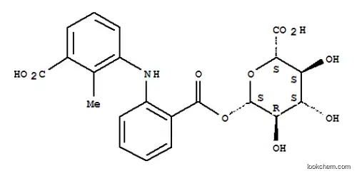 Molecular Structure of 152832-30-9 (3-Carboxy Mefenamic Acid Acyl-b-D-glucuronide)