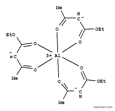 Molecular Structure of 15306-17-9 (TRIS(ETHYLACETOACETATO)ALUMINIUM)