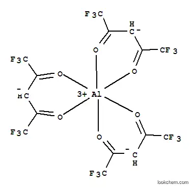 Molecular Structure of 15306-18-0 (ALUMINUM HEXAFLUORO-2,4-PENTANEDIONATE)