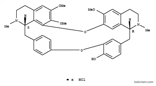 Molecular Structure of 15352-74-6 (OXYACANTHINE HYDROCHLORIDE)