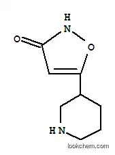 Molecular Structure of 153745-69-8 (3(2H)-Isoxazolone,5-(3-piperidinyl)-(9CI))