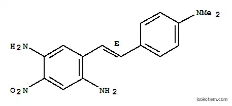 Molecular Structure of 154151-01-6 (2,5-diamino-4'-(dimethylamino)-4-nitrostilbene)